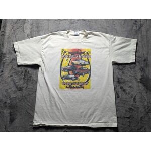 Vintage Bayside Short Sleeve T Shirt Men's Size XL White Made In USA